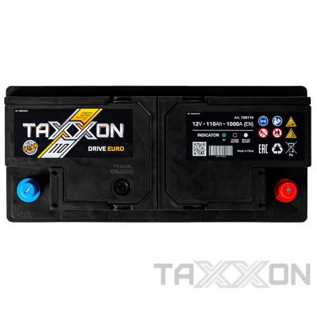 Аккумулятор TAXXON DRIVE EURO 110ah R+ 
