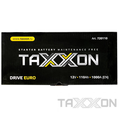 Аккумулятор TAXXON DRIVE EURO 110ah R+ 