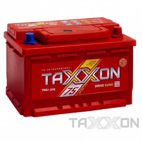 Аккумулятор TAXXON DRIVE EURO 75ah R+ низкий